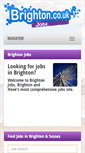 Mobile Screenshot of jobs.brighton.co.uk