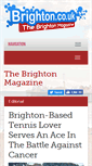 Mobile Screenshot of magazine.brighton.co.uk