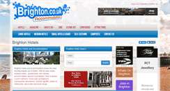 Desktop Screenshot of hotels.brighton.co.uk